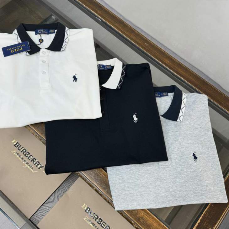 Picture of Ralph Lauren Polo Polo Shirts Short _SKUPoloM-3XLtltx0525495
